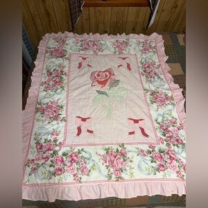 Cracker Barrel 58x48 quilted throw or wall hanging